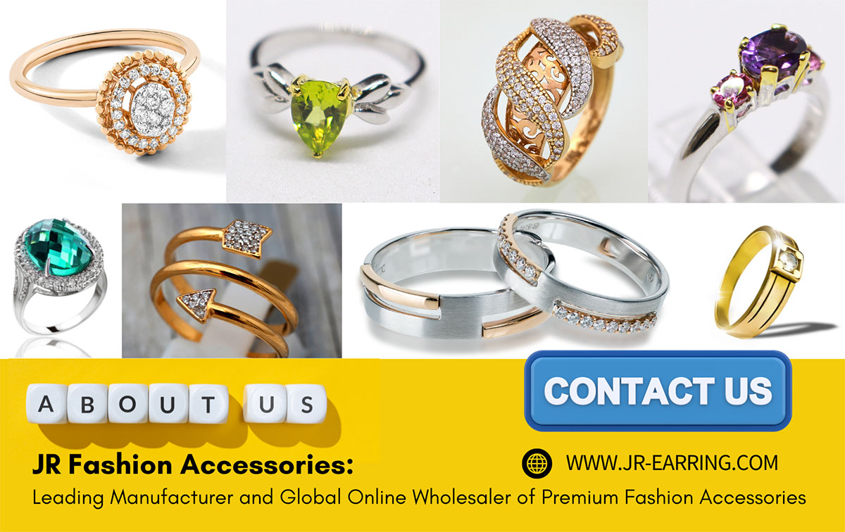 Bulk Rings Manufacturer JR Fashion Accessories Customizable Ring Designs
